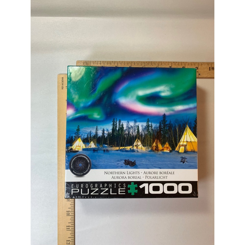 Eurographics Northern Lights Aurora Borealis 1000 Piece Jigsaw Puzzle 8000-5435